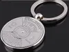 Hot Sell Mini 50 Years Perpetual Calendar Unisex Key Chain Unique Metal Car Key Holder Ring