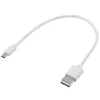 25 cm Micro-USB-C-Typ-C-Datenkabel Schnellladekabel für Huawei Samsung HTC Handy-Ladekabel