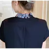 Odzież Etniczna Plus Rozmiar M-4XL Trend Moda Nowoczesna Party Cheongsam Sukienka Dla Kobiet Letni Czarny Krótki Rękaw Qipao Tradycyjny Chiński Clo