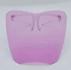 Clear Glasses Face Shield full face Plastic Protective mask Colorful Anti-fog anti oil dust splash safty cover Faceshield GGA3799-3