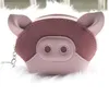 지갑 동전 만화 지갑 2021 한국어 버전 귀여운 돼지 아이 미니 파우치 스토리지 가방 학생 카드