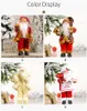 Décorations de Noël Décoration de célébration Posture debout Poupée du Père Noël Sac à dos créatif Ornements du vieil homme1