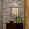 Beibehang Retro Brick Antique Green Red Wall Paper Boutiques Chinese Restaurant Papel de Parede 3D壁紙