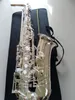 New Jupiter Model JAS-700Q Alto Saxophone Silvering Plated Musical Instruments E Flat Sax with Case Professional Free