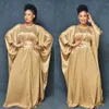 Super Size New African Women's Dashiki Fashion Abito lungo con ricami larghi Abito africano per vestiti da donna1