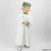 Moslim Jongens Abaya Kids Kaftan Islamitische Kleding voor Jongens Arabisch Jubba Thobe 1-3 Jaar Oude Peuter Saudi Arabië borduren Robes239A