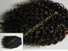 OMbre kinky curly 1b highlight #30 Virgin Remy Hair Indian Remy human Hair Ponytail 100 Human Hair