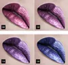 Halloween pudaier 18 colori diamante perlato lucidalabbra rossetto in metallo impermeabile e non sbiadito tazza antiaderente lucido5122550