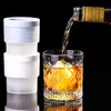 Andra barprodukter Whisky Hushållsmatskvalitet Kiselgel Rund ishockeyformmaskin Isframställning Stora sfäriska frysta formar WH0474
