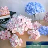 2 stks veel levendige grote hortensia bloem hoofden zijde kunstbloemen verbazingwekkende bruiloft huis partij achtergrond DIY decoratie paneel