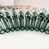 Green Glass Pipes Oil Nail Burning Jumbo Pipe 5.7 inch length Big Ball Pyrex Glass Burner Concentrate Lakegreen 145mm long Thick Clear Great Smoking Tubes for Smokers