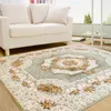 Rose pattern 190x280CM European Living Room Big Area Decoration Carpet Rugs for Bedroom Soft House Door Mat Coffee Table Carpets 2293D