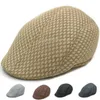 Fashion Summer Unisex Baseball Cap Men Mess Sun Mesh Beret Cap Gupboy Golf Cabbie Flat