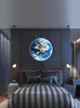 مصابيح جدارية على شكل قمر مصباح ديكور لغرفة النوم وغرفة المعيشة والمنزل بتصميم عصري وخلفية للسقف تركيبات إضاءة ليلية LED داخلية