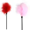 Nxy Sex Pump Toys Flirt for Couples Tickle Fluff Feather Stick Adult Interactive Games Fetish Erotic Seduction Tools 1221