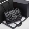 Crossbody Rhombus Chain Pu Кожаная сумка для женщин 2022 Новые роскошные сумки Модная классическая стеганая сумка Girl Shopping Party tote G220210