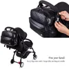 Soboba svart pläd stor kapacitet blöja väska stilig resa baby barnvagn kort moderskap ryggsäck fashionabla mommy 220225