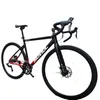 700c Disc Brake Road Bike Bicycle Aluminum Alloy Multi Speed Curved Handle Road Bicycles Shimano R2000 Shift System Bikes
