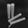 Pre Rolled Tube Blunt Joint Scharnierende Flip Deksel Knijpfles Kindveilige Clear Kleur 118 Mm Buizen Voor Preroll Blunts dhl Gratis