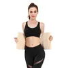 3 Katmanlar 9 Çelik Kemikli 100% Lateks Bel Eğitmen Korse Eğitim Korsu ve Büstyerler Cincher Zayıflama Shapewear Bodysuit 9079E