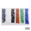 Vente en gros de pierres d'ongles multicolores argentées colorées ongles d'art coloré en verre 3d irrégulier strass décoration de diy gel polonais Conseils de manucure