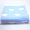 6 capas manta de bebé para recién nacido muselina algodón swaddle bebé warp swaddle ropa de cama infantil recibir mantas baño bebé 110 * lj201014