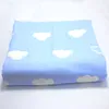 6 Strati Coperta Del Bambino Per Il Neonato Mussola Di Cotone Swaddle Del Bambino Ordito Swaddle Biancheria Da Letto Infantile Che Riceve Coperte Bagnetto 110 * LJ201014