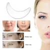 Wiederverwendbare Anti-Falten-Gesichtspad Silikon Unsichtbare Stirnpad Nasolabial / Lippenfeine Linien Entfernung Anti-Aging Verhindern Sie Gesichtsfalten