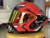 Capacetes de motocicleta SHOEI X14 Capacete X-Fourteen Panigale V4 Red Full Face Racing Casco De Motocicleta