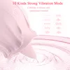 Forma Rosa Clitóris Otário Vibrador Brinquedos Sexuais Para Mulheres Pincel de Língua Massager Massager Oral Lambing G-Spot Clitóris Estimulação