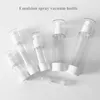 Plastkosmetisk flaska Refillerbar packning Flaskor Emulsion Spray 30ml 50 ml 80 ml 100 ml Transparent Airless Pump Vakuumbehållare