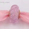 DIY Charm Armbanden Sieraden Pandora Murano Spacer voor Armband Maken Bangle Glittering Grooves Glas Kraal Voor Vrouwen Mannen Verjaardag Geschenken Bruiloft 788107