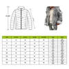 Abrigo de piel sintética Laamei de plumón para hombre, chaqueta de invierno de talla grande con cuello, forro de manga larga, chaquetas y abrigos informales con cremallera para hombre