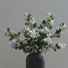 偽シングルステムライラックフラワーブランチ（4頭/ピース）31.5 "在宅ウェディング装飾的な造花のための長さシミュレーションGurixiang