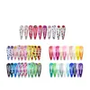 100 stcs/lot Kinderen Snap Metal Hair Clips Pins Leuke cartoon bloem boog 5 cm Hairgrip kleurrijke haaraccessoires voor babymeisje Bartrette LJ201226