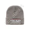 Trump Beanie hattar vinter varm broderi hatt unisex stickad keps