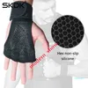 Hohe Qualität Gewichtheben Trainingshandschuhe Frauen Männer Fitness Sport Körpergebäude Gymnastik Griffe Gymnastik Hand Palm Protector Handschuhe 004