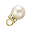 2020 Ny Charm Rhinestones Pearl Pendant för kvinnor Handgjorda Halsband Armband Örhåriga Hårtillbehör Apparel DIY Smycken Tillbehör