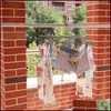 Hängar rack kläder hushållsorganisation hem trädgård vikbar klädhängare luftare rostfritt stål underkläder strump torktumlare tvättställ f
