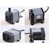 Atman AT-302 6.5W 450L / H Akvarium Fisk Tank Vattenpump PoweHeader Dämpningspump Filter Vario Qylaxd Packing2010