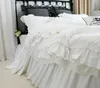 Khaki Khaki conjunto de cama dupla dupla rendas cuecas de edredão cama elegante colchas de cama chapa de cama decoração de casamento roupa de cama HM-04B 201127