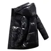 Autumn and Winter Men's Hooded Casual Down Jacket Thick and Warm Men's Winter Clothing 805 201209