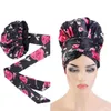 1pc Donne Raso Notte Sonno Berretto Cofano Capelli Cappello Soffione doccia in seta Tappi elastici Copertura a fascia larga Y2M31 Eger22