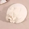 2019魅力的なフェドーラスエレガントな女性ウールフェルトメッシュボウフローラルピルボックスハットベールレディース魅惑的な結婚式の帽子lm049 H jllwac