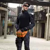 Men de nylon imperméable Fanny Pack Tactical Military Army Taist Sac Randonnée en plein air Camping Bum Bum Bum Sport Coffre Sacs 201119