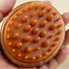 Spazzole da bagno Spugne Lavapavimenti 1 pezzo Testina per lavare la cura pulita Radice dei capelli Prurito Massaggio del cuoio capelluto Pettine Silicone Antidandruf2471548