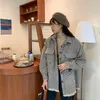 Bella Herbst Retro Hahnentritt Hemden Vintage Quaste Lose Wild Langarm Jacke Casual Street Lady Outwears 201210