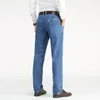 Épais Coton Tissu Coupe Décontractée Marque Jeans Hommes Casual Classique Droite Lâche Mâle Denim Pantalon Pantalon Taille 28-40 220302