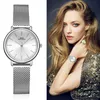 IBSO Women Armband Watch Fashion Geneva Designer Japan Quartz Sliver rostfritt stål Kvinnliga presentvakor Relogio Feminino 224826040