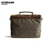 حقائب MyBrandoriginal Messenger Bag Men Canvas Handbags Vintage Totes Satchels Leather Facs Emplase Counter B071